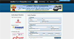 Desktop Screenshot of corfuairporttransfer.com